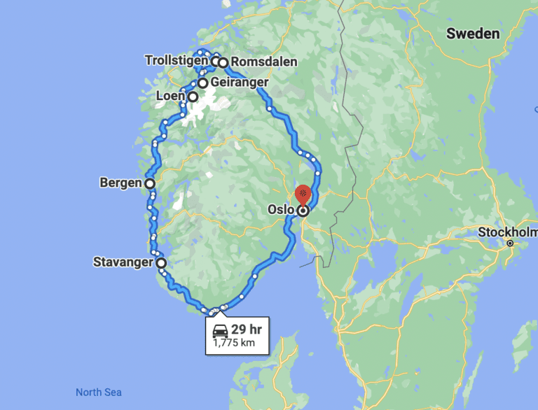 A Stunning South Norway Road Trip in 10 Days - Road Trip EuroGuide