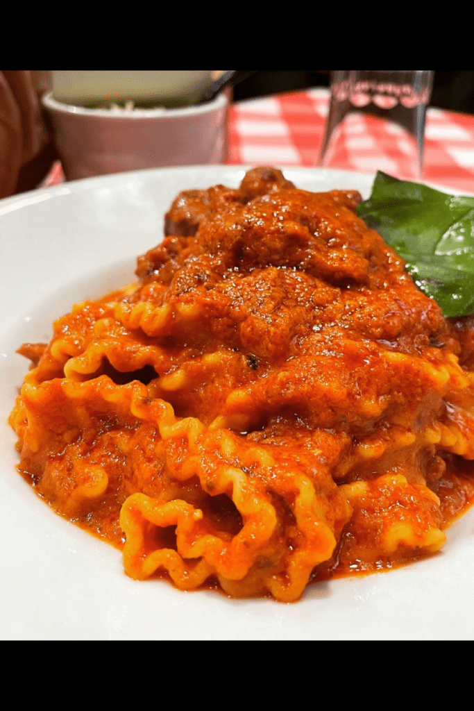 Traditional ragu over handmade pasta is what Napoli is known for - and a first stop on a 2 week trek through Italy.