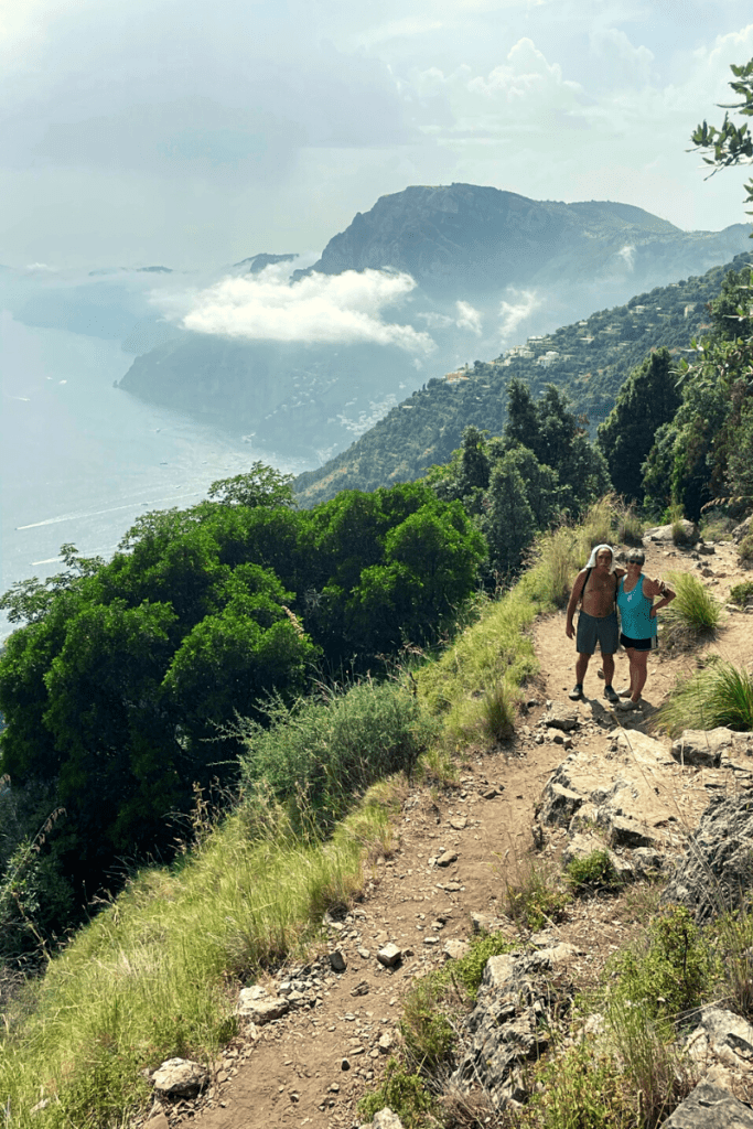 Pushed my parents to an insane hike from Amalfi to Positano on this bit of the 2 weeks in Italy trip.