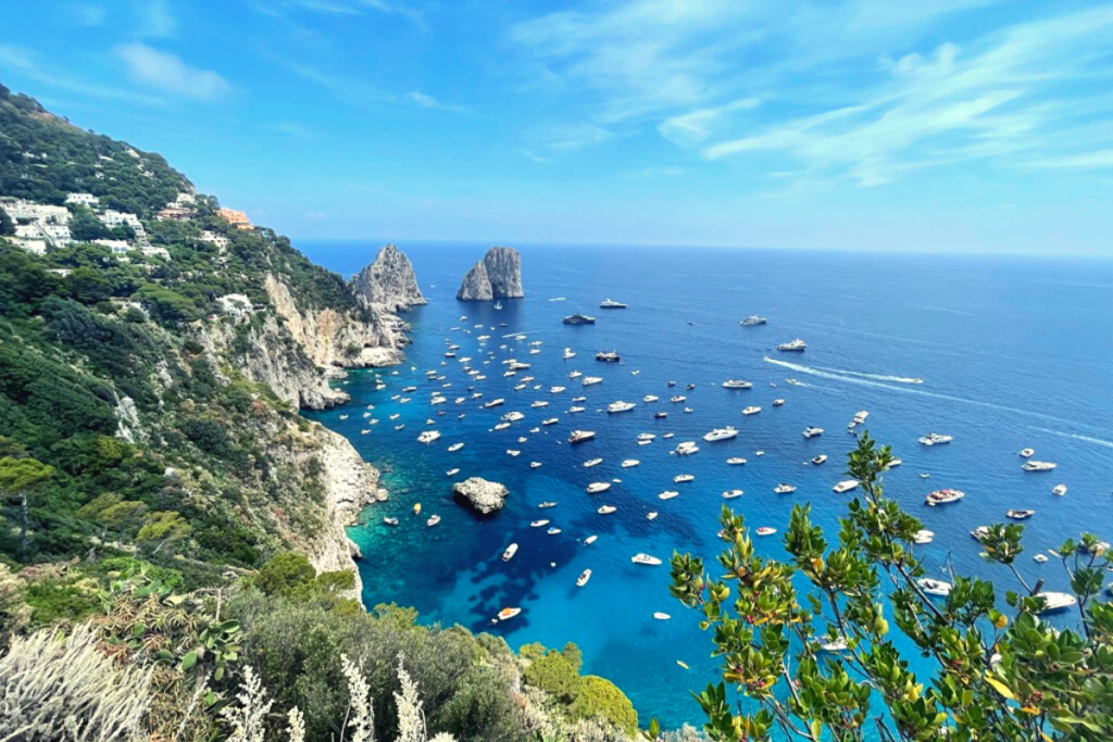 I highly recommend a day trip to the Italian coastal town (and island) of Capri!