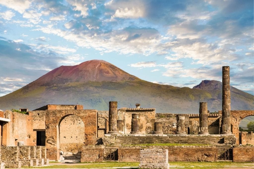 A wonderful day trip from rome (without uber) is to the city of Pompeii.