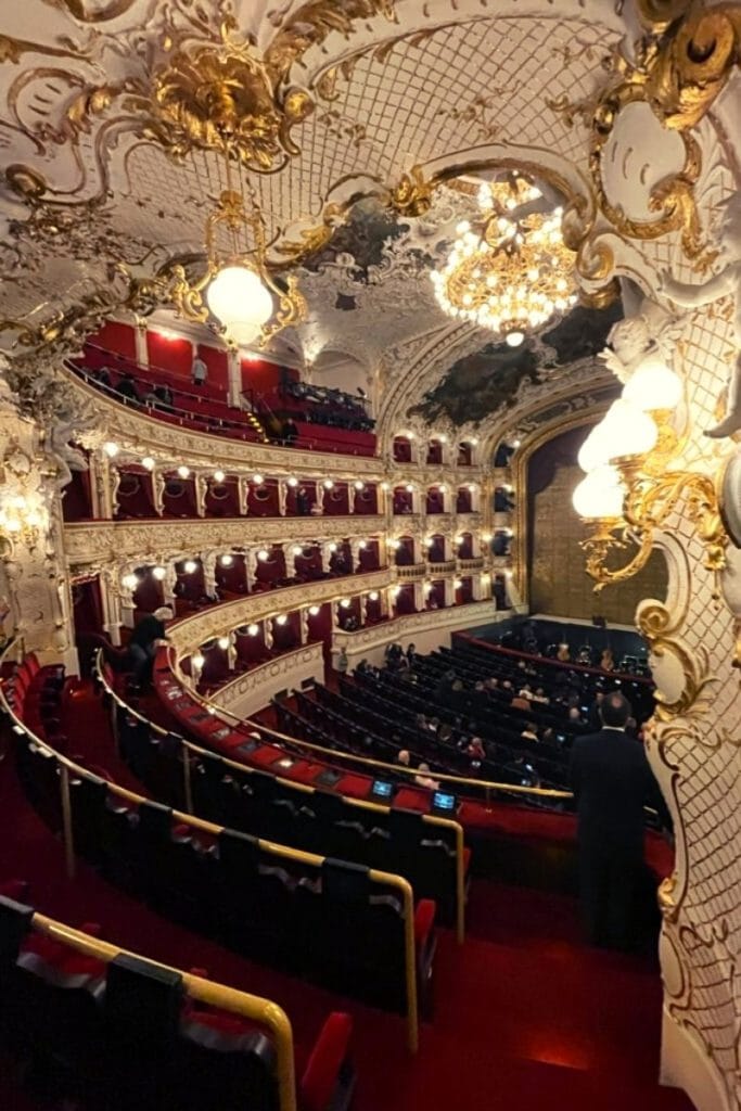 A true hidden gem in Prague is the State Opera, and you can see why.