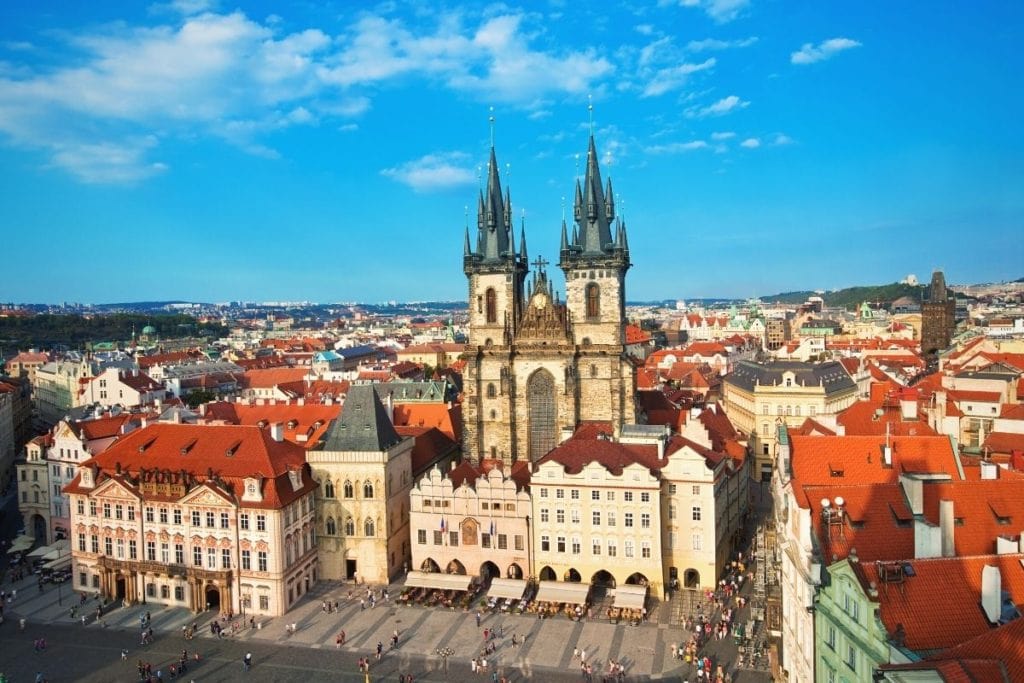 The most iconic image of Prague on this 4 day itinerary.