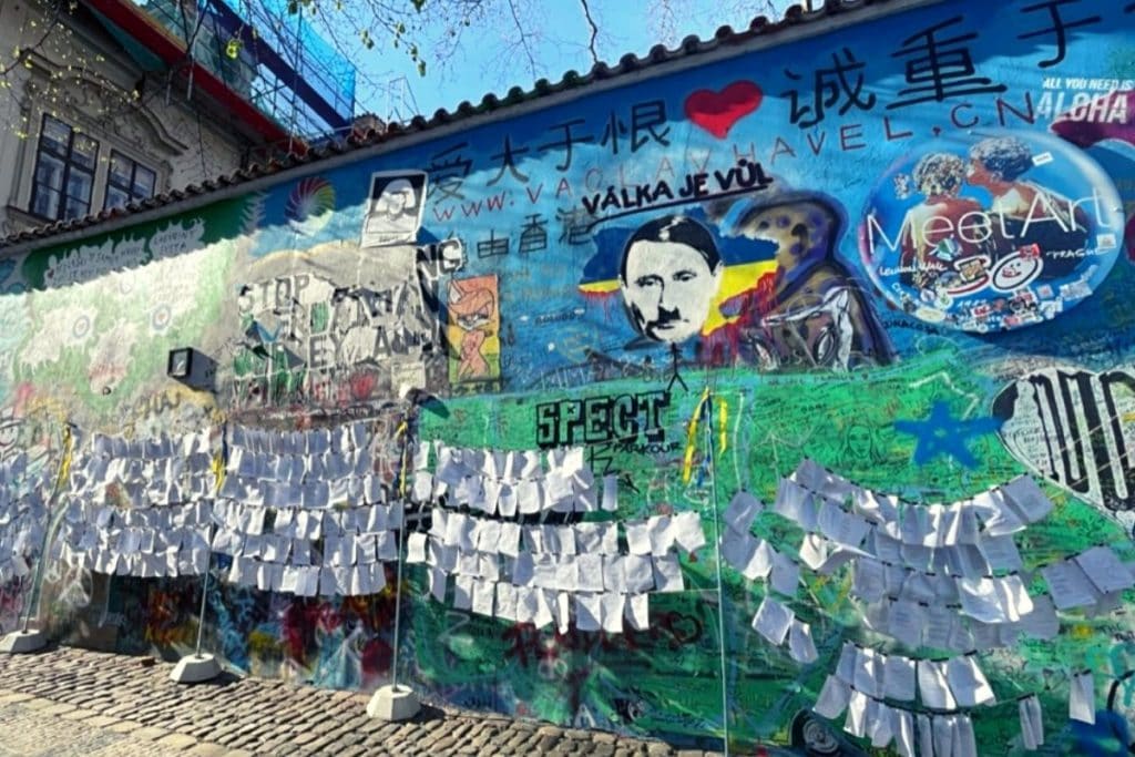 The John Lennon Wall is quite cute, and a more and more popular hidden gem in Prague.