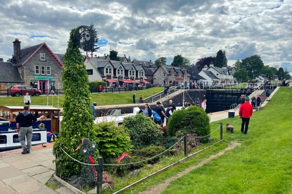 The little town near Loch Ness is adorable, and I would recommend hanging out here instead of going on the boat tour as part of the Highland tour on your Edinburgh Itinerary.