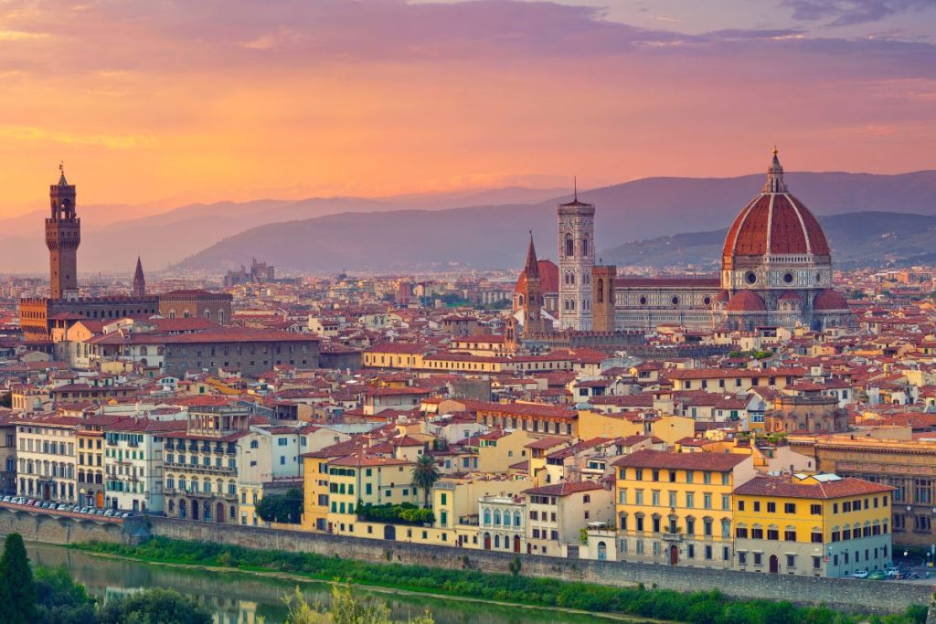 Just a short train ride away from Rome is Florence. The gorgeous city plus ease of getting there makes it a great day trip from Rome.