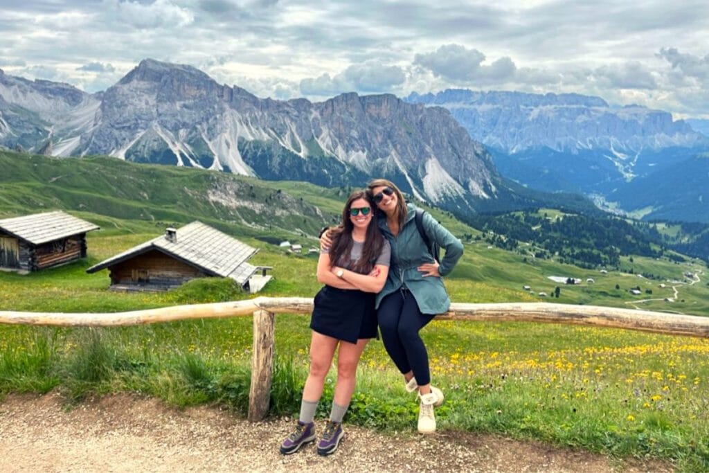 Ortisei and Seceda Hike gives you views of all of the Dolomites, and was a highlight of our Switzerland to Italy road trip.