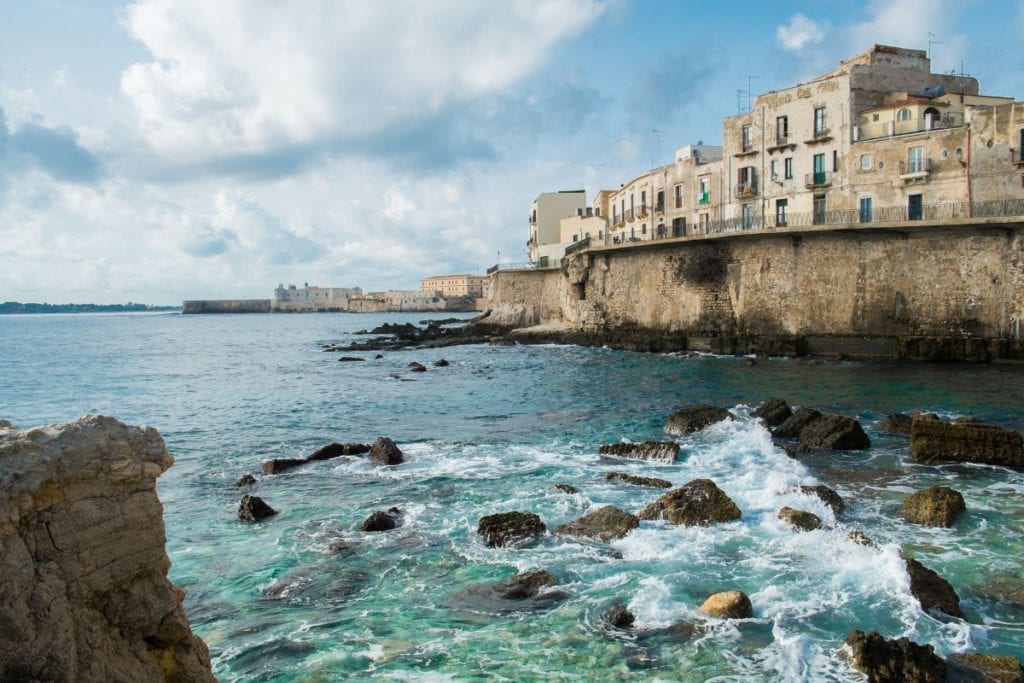 The coastal town of Syracuse is found on the east coast of Sicily, and is one of my favorite Italian coastal towns, mostly because of Ortigia!