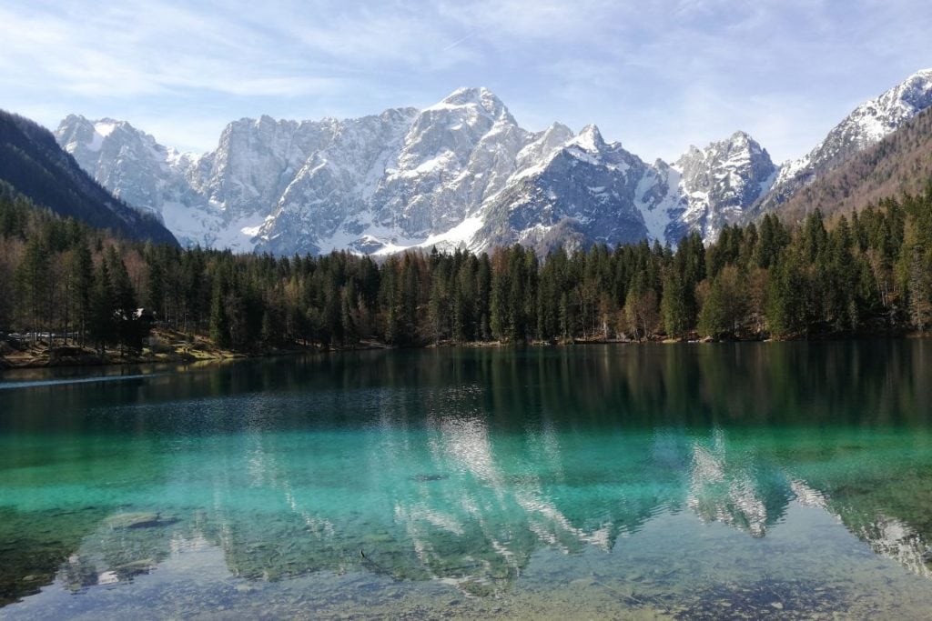Laghi di Fusine is a hidden gem in Italy right close to the border of Croatia.