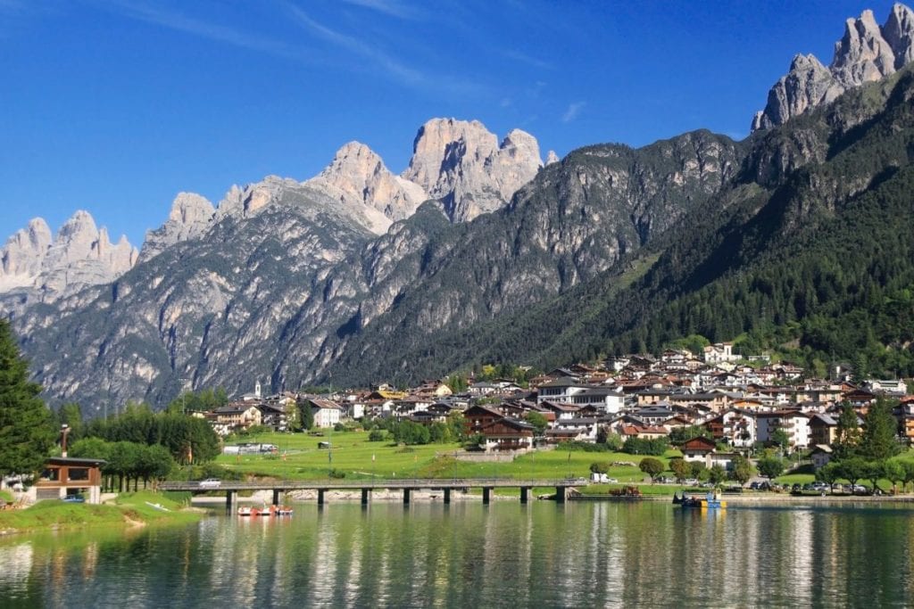 Pieve di Cadore is one of those hidden gems in Italy right on the foothills of the Dolomites.