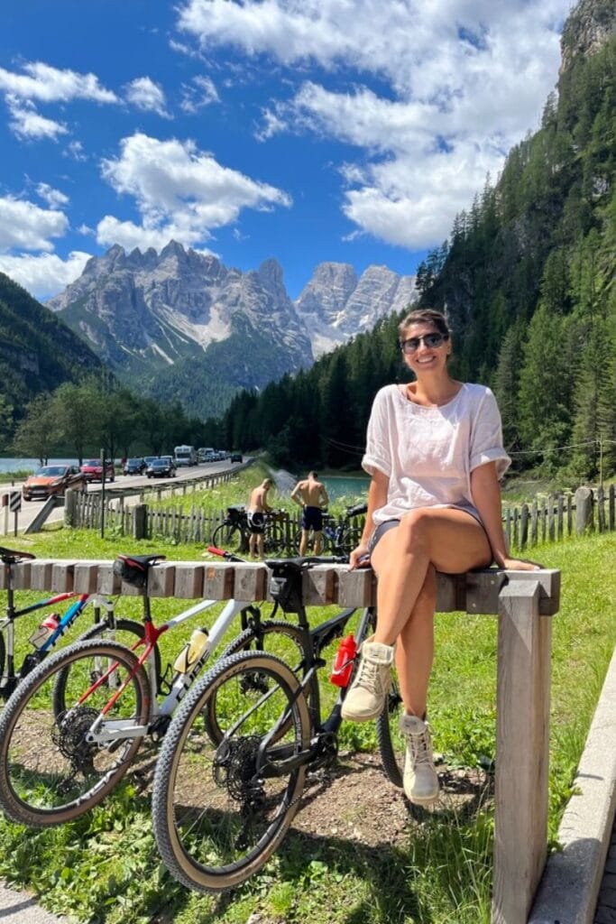 There are so many things to do when visiting the Dolomites in the summer - check me out on bikes!