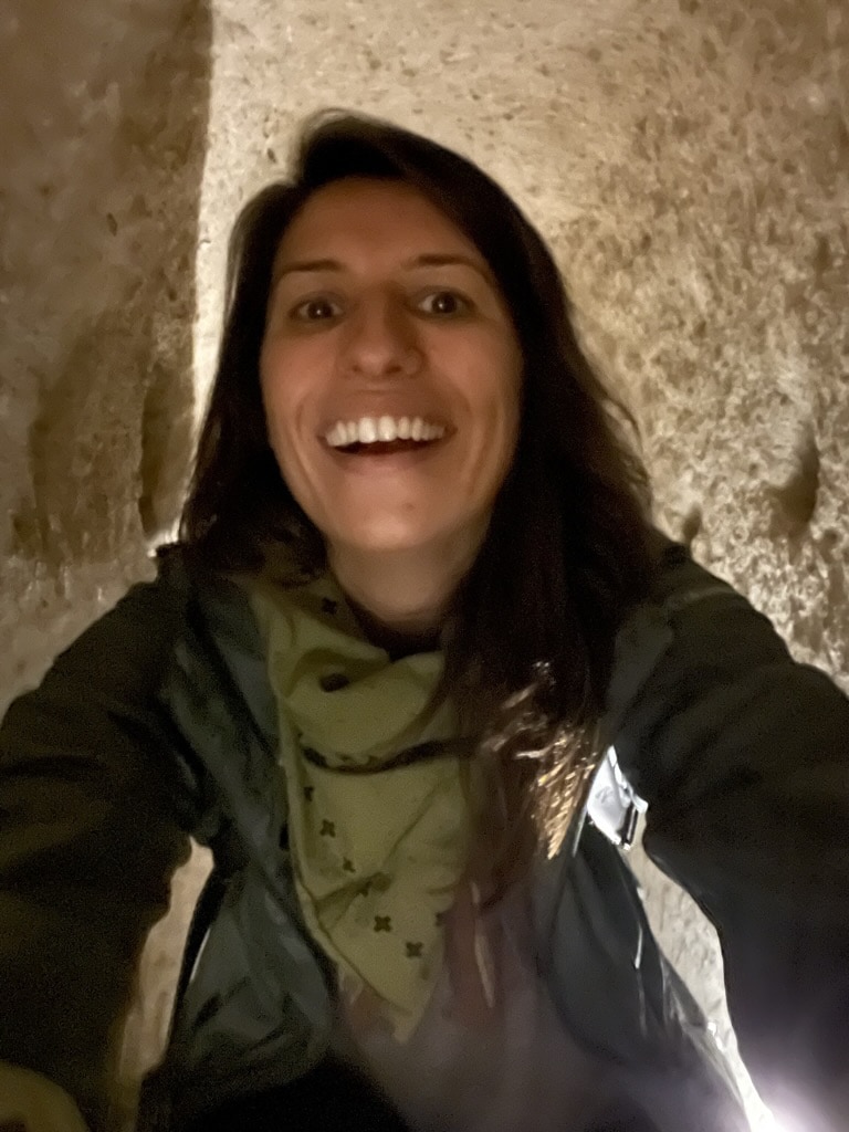 I almost got lost in the Underground City in Cappadocia - a must do when in the area!