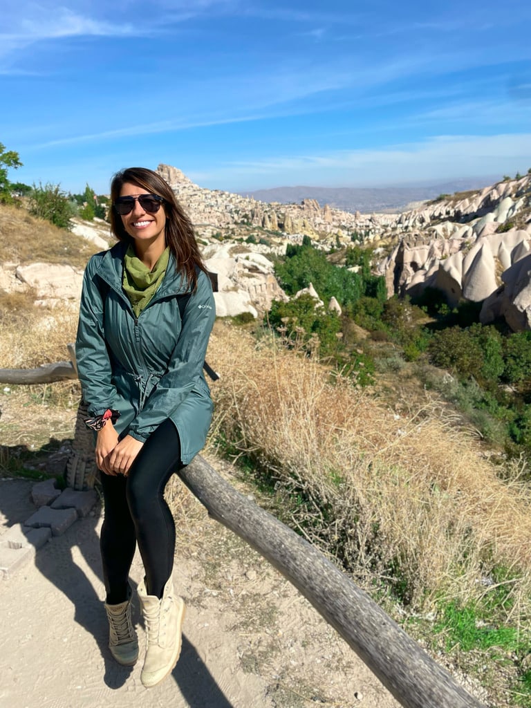All 4 seasons in one day at one of the more popular Turkish Landmarks, Cappadocia.