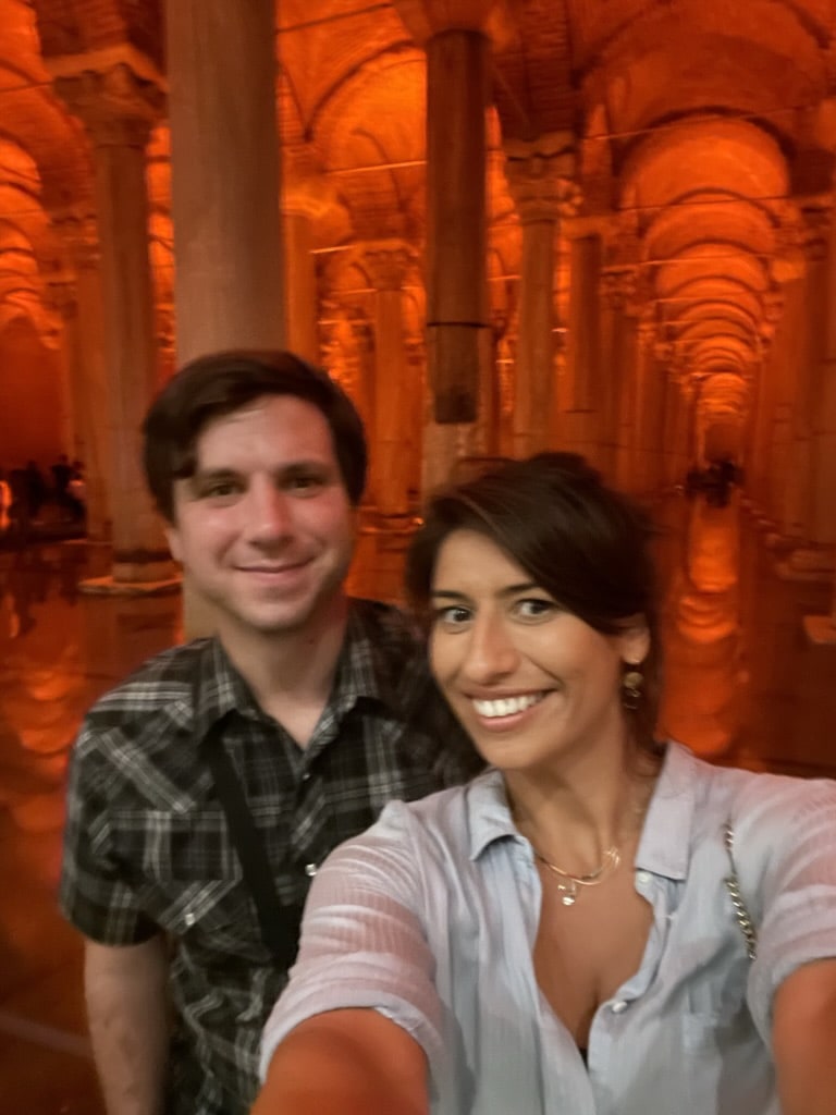 The lighting is super cool in Basilica Cistern, but makes for super blurry pictures.