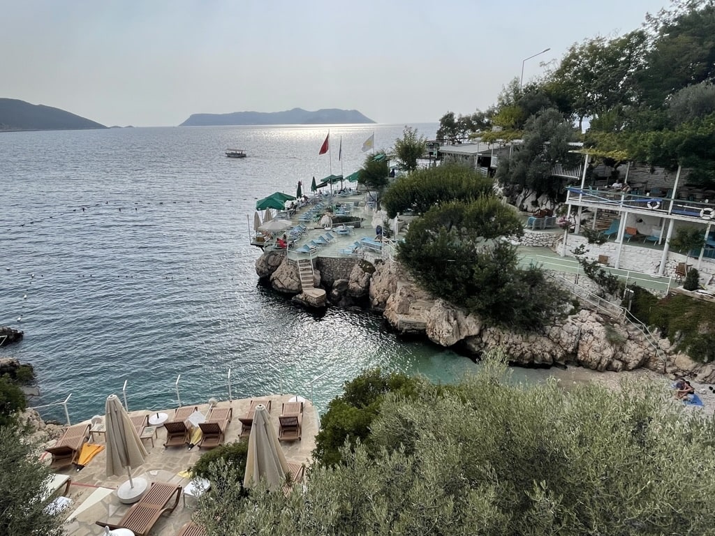 This is the town of Kas, on the list of places to go and see when on your Turkey road trip!