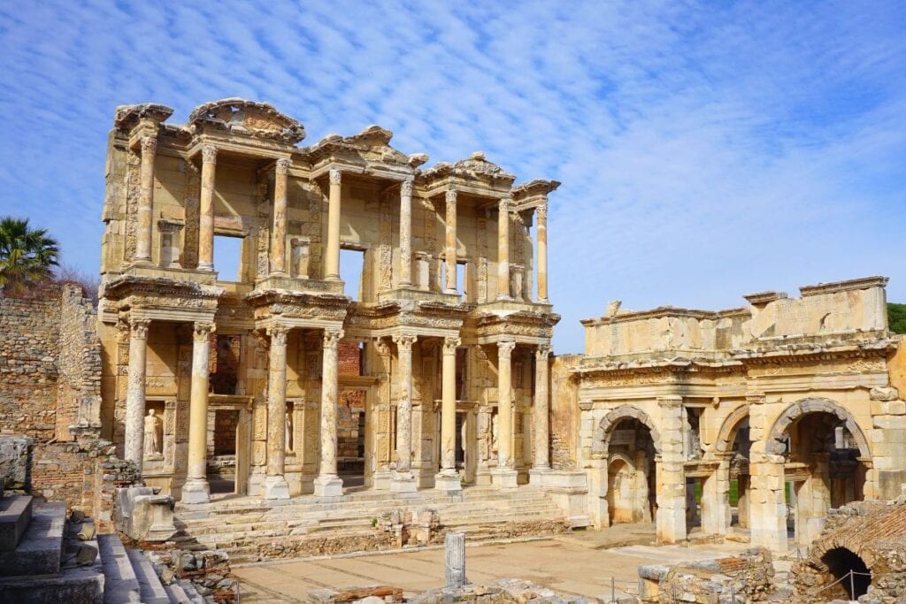 The Ruins of Ephesus are a stunning architectural and ancient landmark in Turkey.