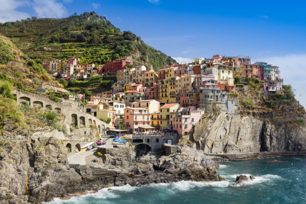 Cinque Terre, 5 little towns you cannot drive your car into in Italy. 
