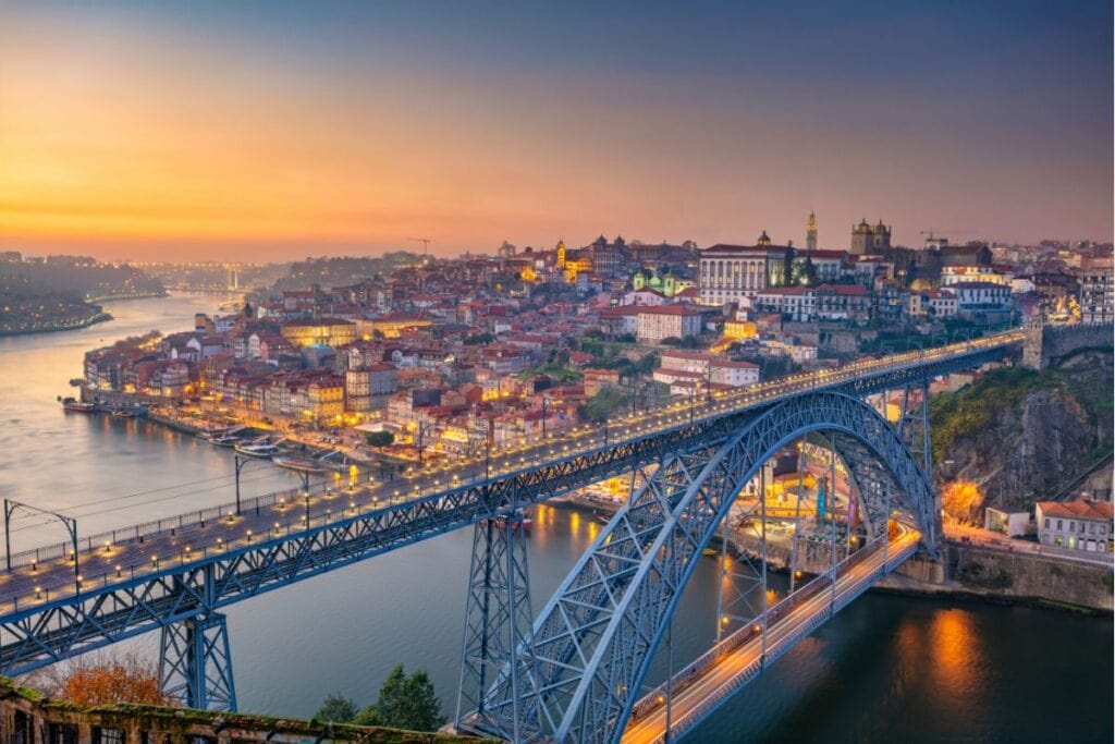 The town of Porto.