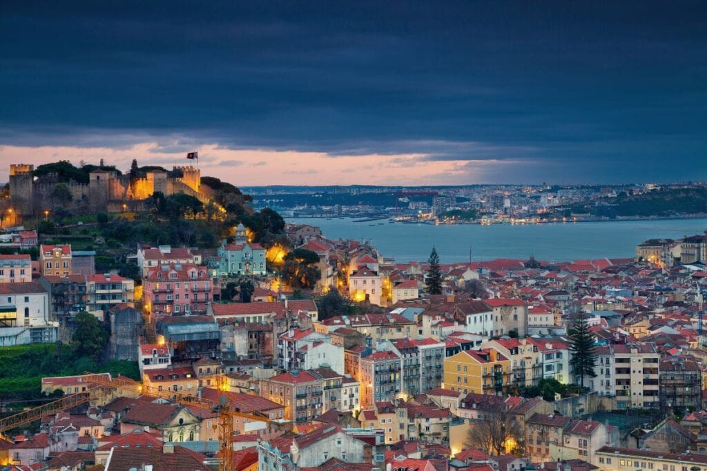 Lisbon at night is something special. 