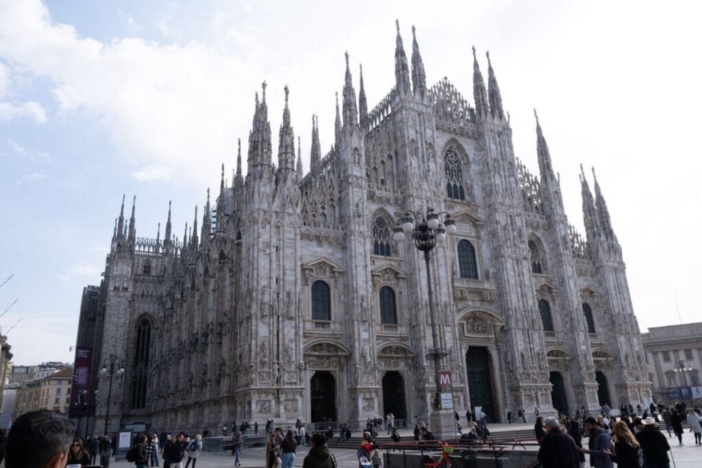 The Duomo is one of the highlights on the 'what to do in Milan for 2 days" trip.