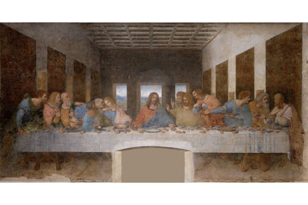 The Last Supper is one of DaVinci's best works, and it's housed in Milan. 