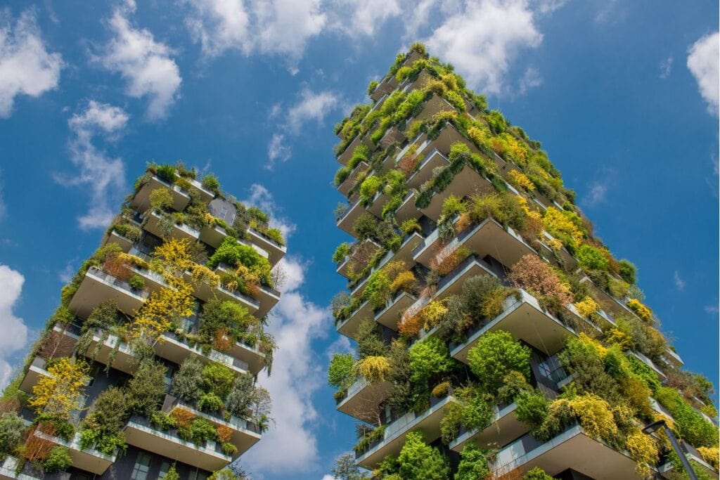 Bosco Verticale is a unique set of residential buildings in Milan.