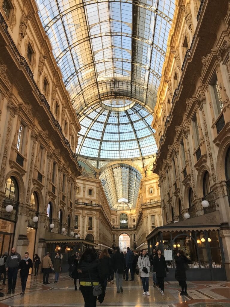 Galleria Vittorio Emanuele II is right up there on what to do in Milan for 2 days!