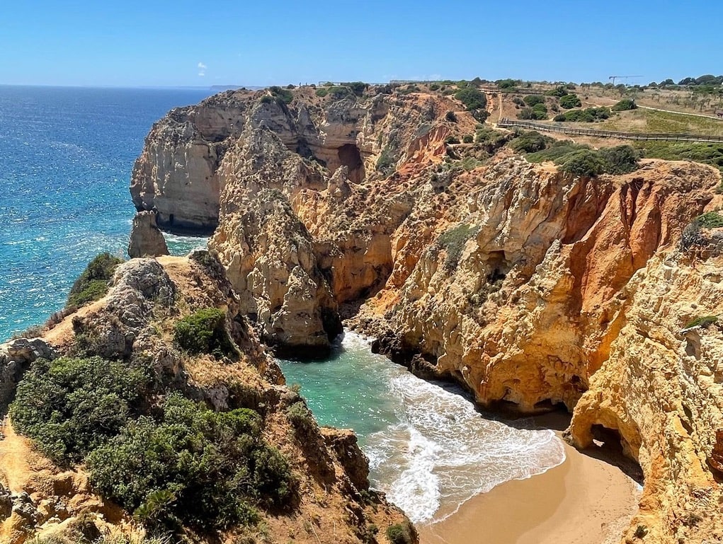 This is what you think of when you look for best Algarve beaches - Praia de Dona Ana