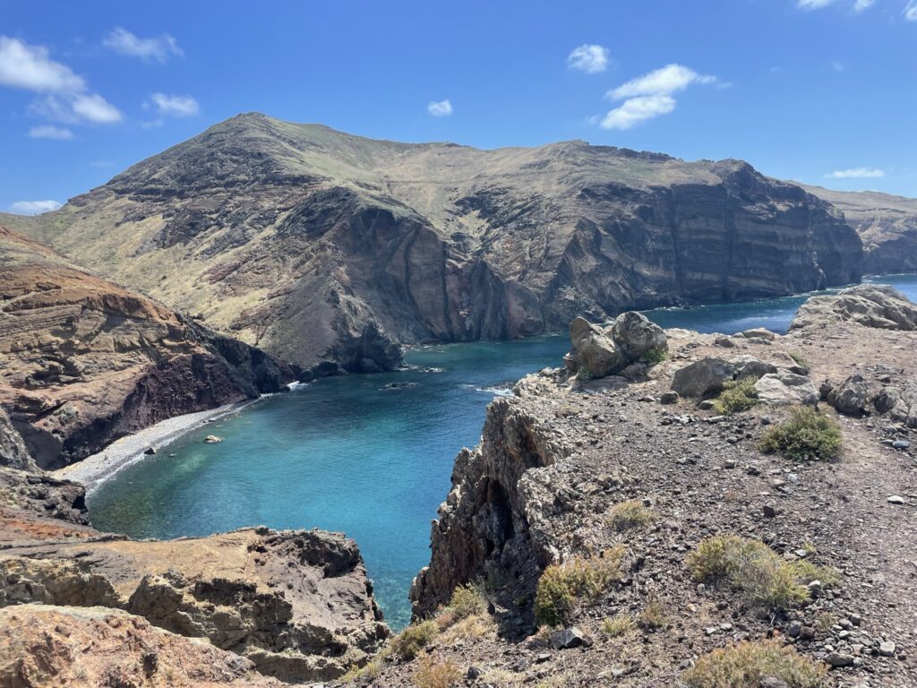 This hike is on the east side of Madeira.
