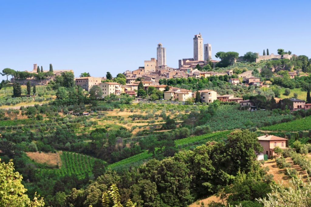 This is one of the most popular Tuscan towns to visit.