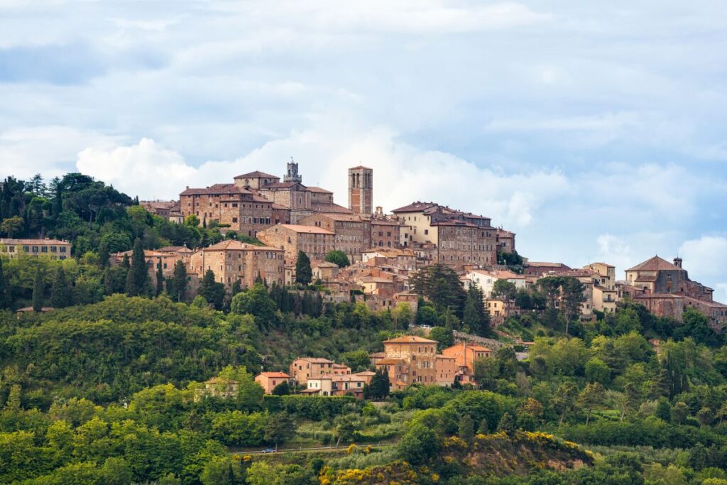 This town is the epitome of Tuscan gorgeousness.