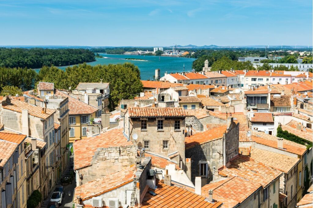 Arles is a great place to stay in Provence because it's centrally located, on the river, and is very lively in the summer and fall season.