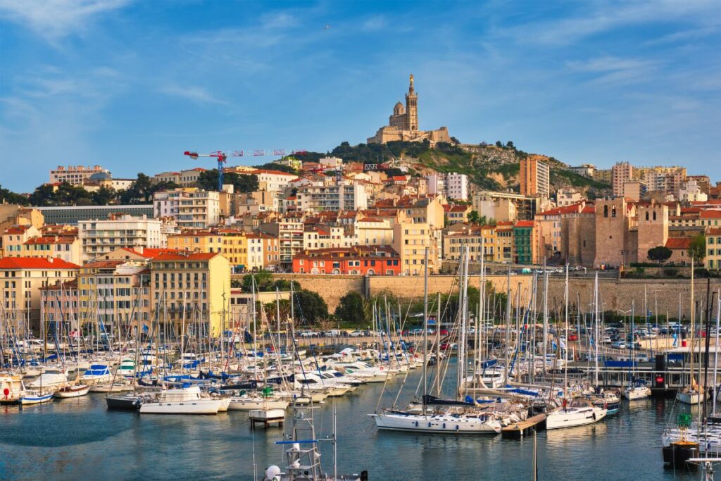 One of the places to visit in Europe in April is Marseilles in France. 