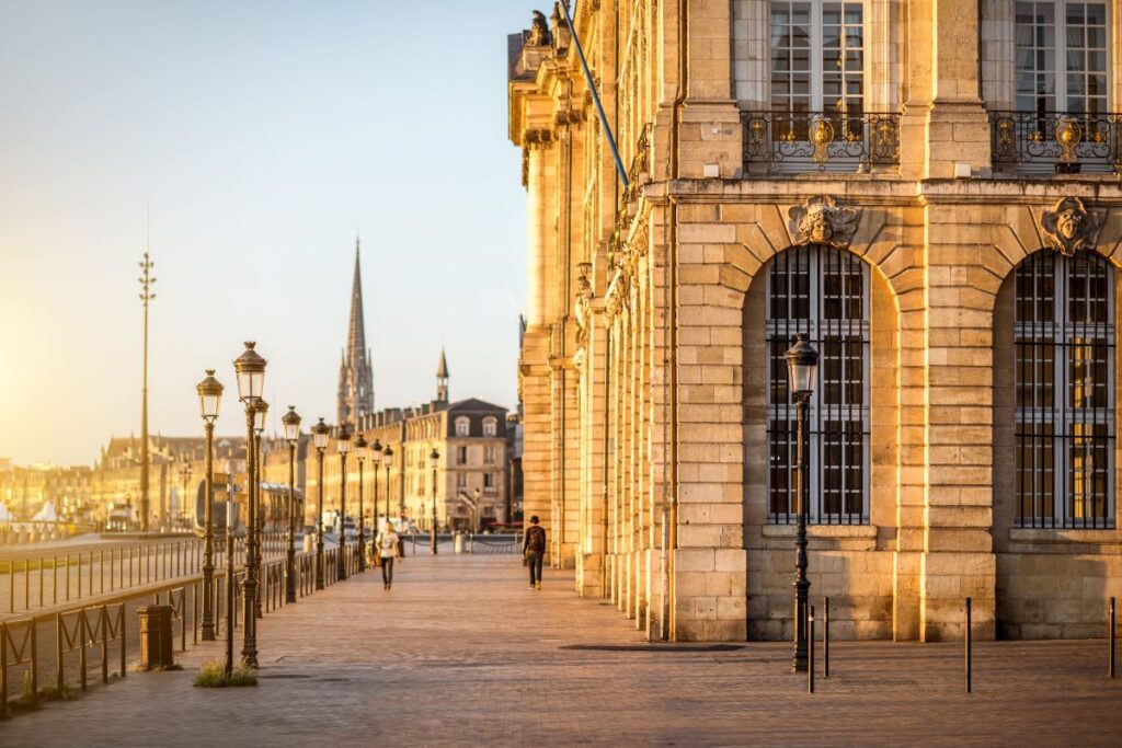 April in Bordeaux offers an idyllic experience as the weather begins to warm up.