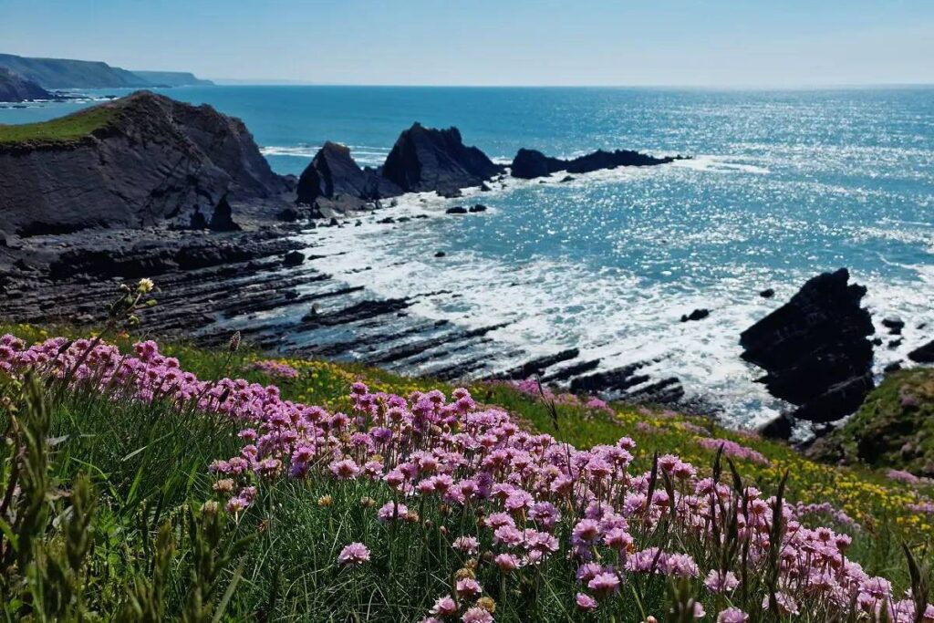 Right next to Cornwall is North Devon, a great place to visit in Europe in March.