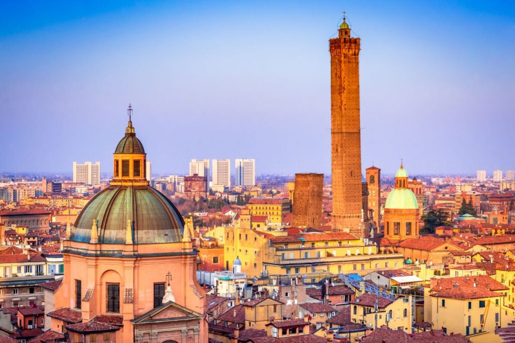 Bologna is the food capital of Italy, and worth a visit in March, when the weather is warming up.