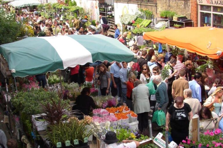 Hidden gem London market on Colombia Street.