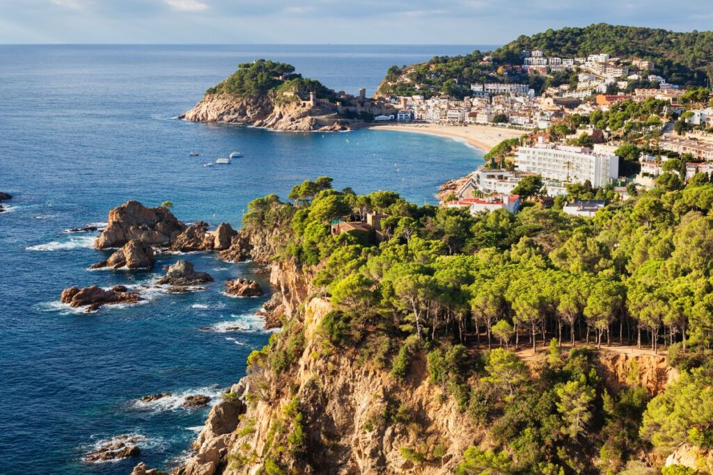 This is Costa Brava, a great place for a Barcelona getaway.