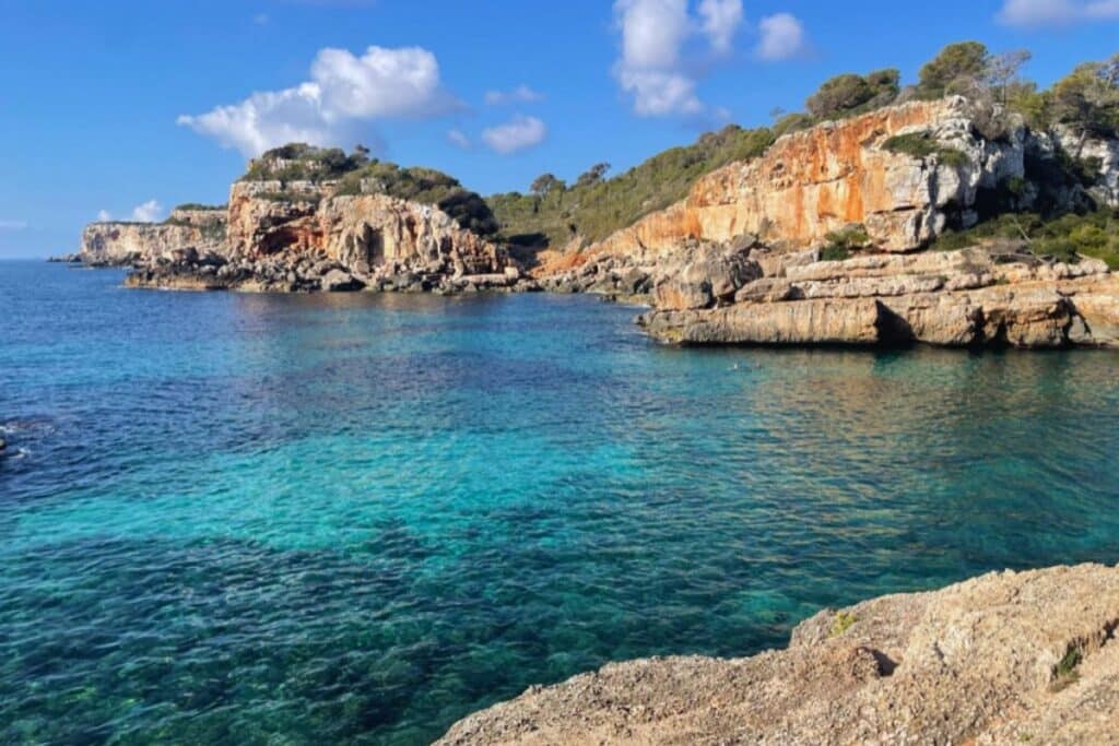 Southeast beaches of Mallorca mostly look like this.