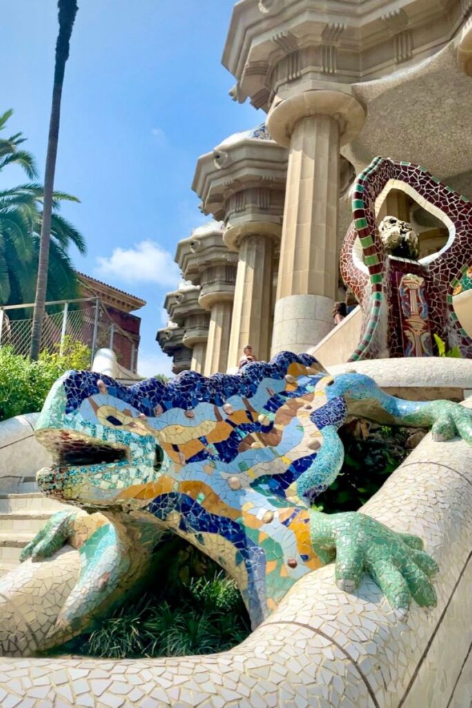 Park Guell in Barcelona is a great stop on your 3 days in the city.