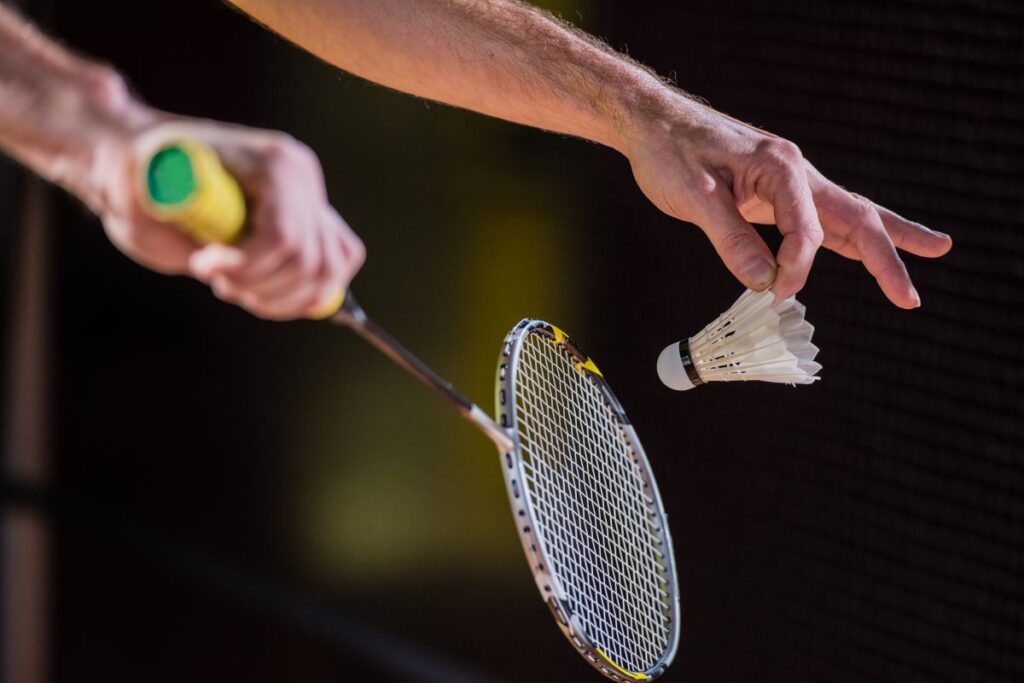 Badminton is one of the most popular sports in England.