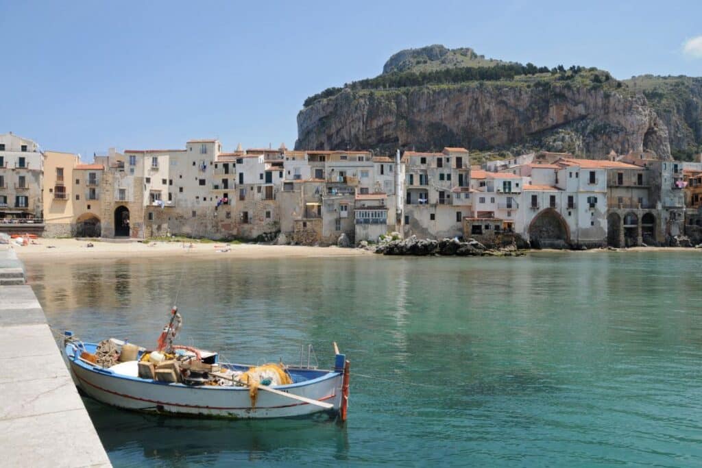 This is what Cefalu looks like, super easy going and calm little fisherman town in Sicily.