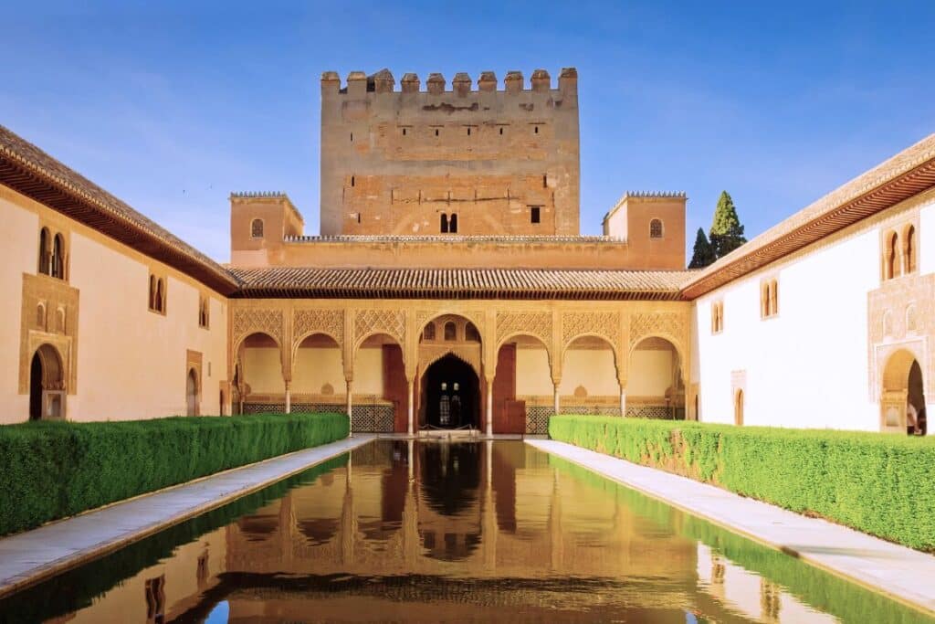 The Alhambra in Granada. 