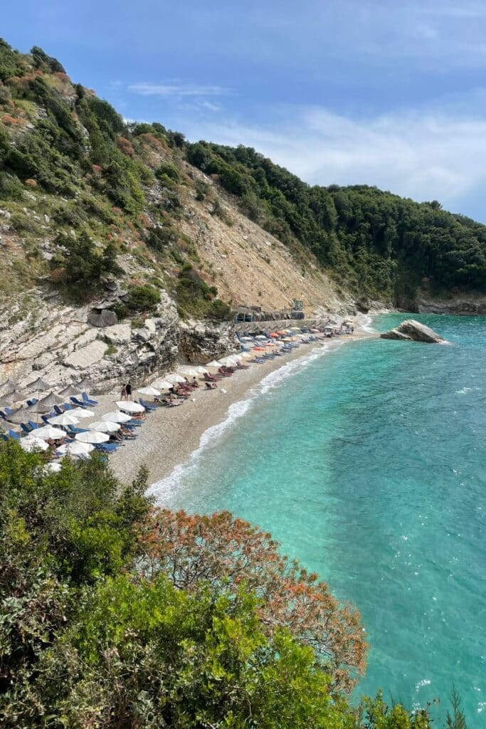 The beaches that can only be reached by car in Albania.