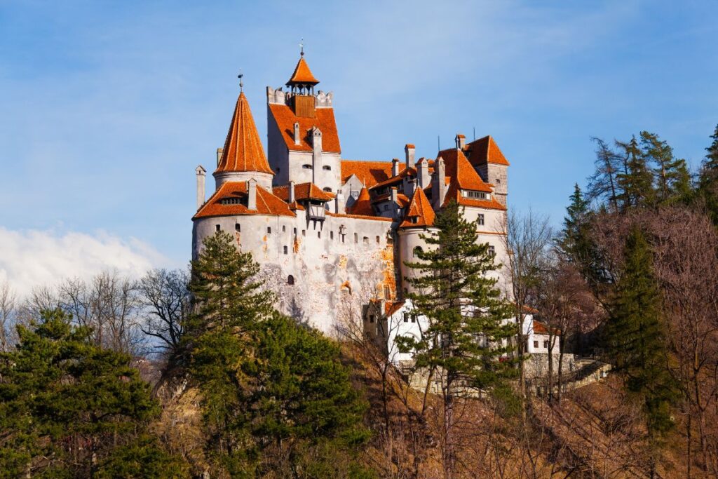 Bran Castle in Romania is also known as Dracula's castle.