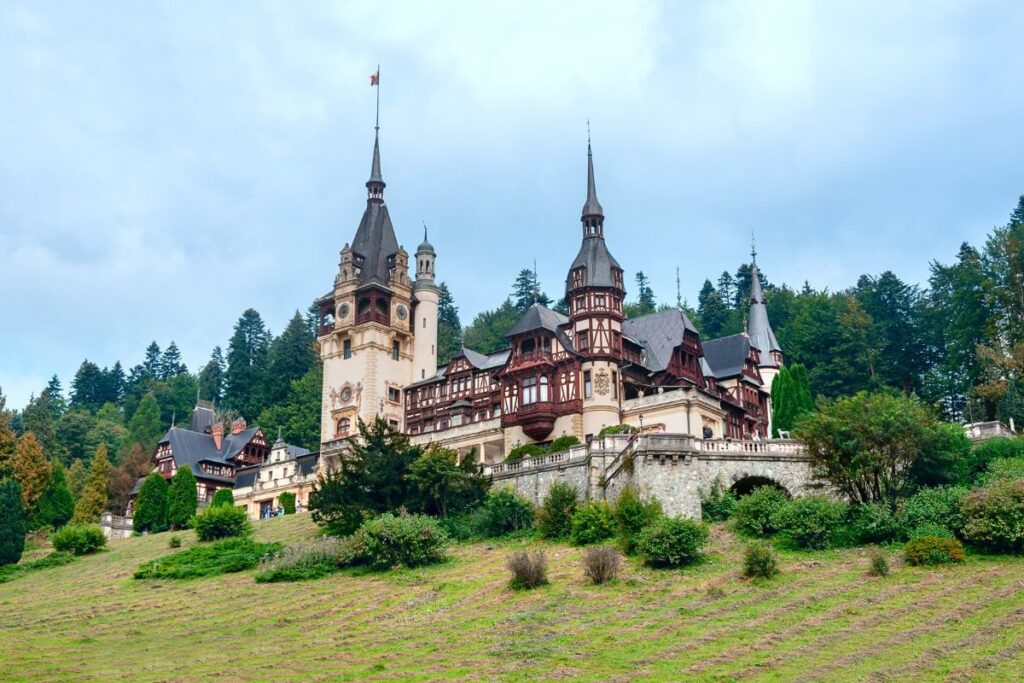 Peles Castle in Romania.