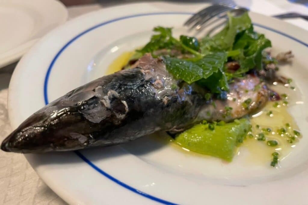 Fish is a big part of the menu in Lisbon and Portugal in general.