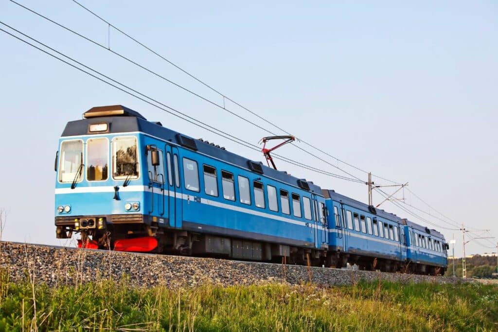 What the trains in Romania look like