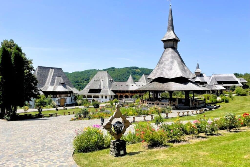 The Barsana Monastery in Maramures is beautiful