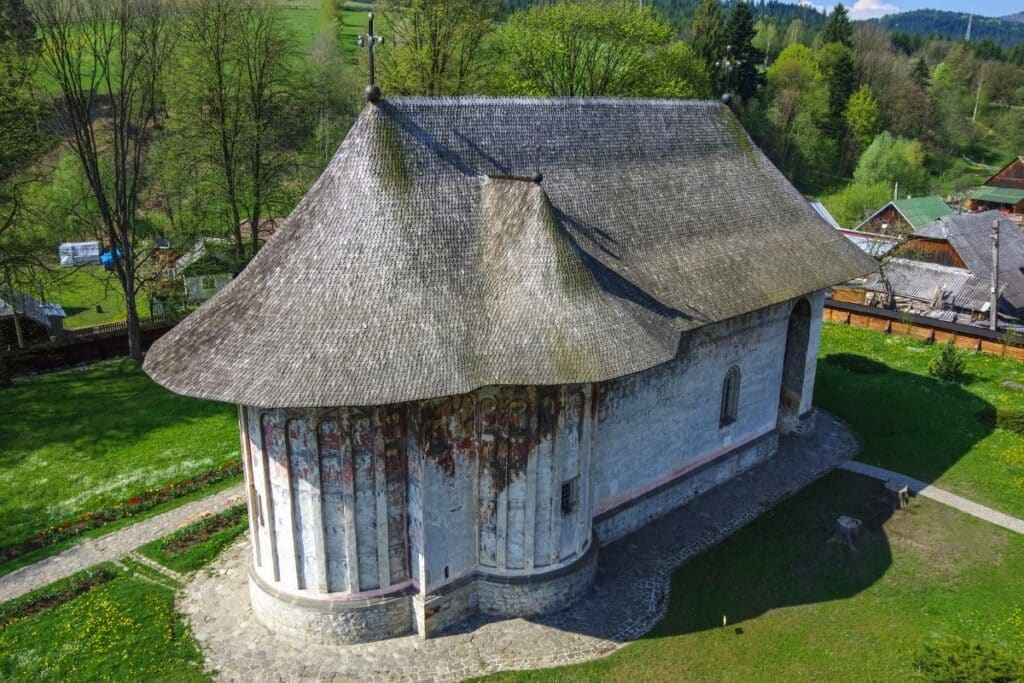 Humor monastery in Romania.